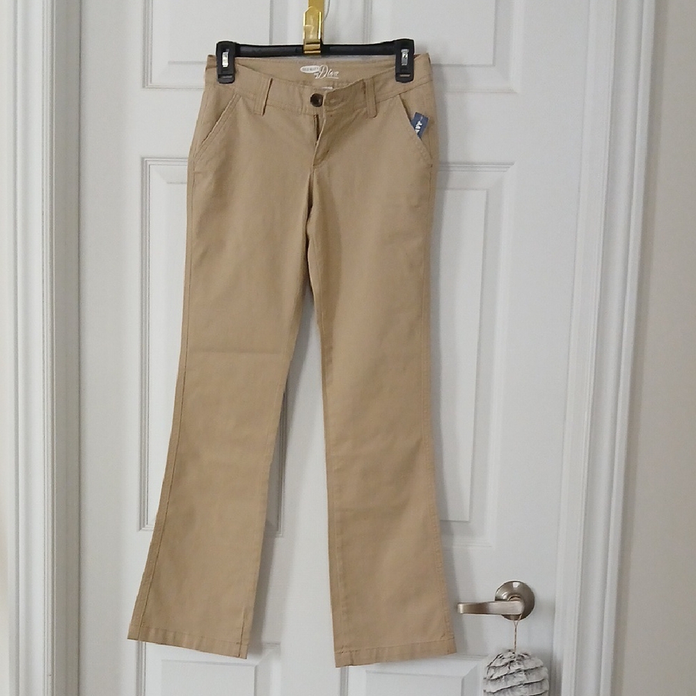 Old Navy Khaki Bootcut Pants NWT